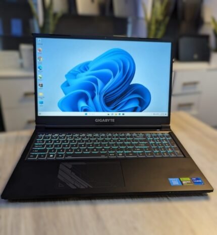 GIGABYTE G5 Intel Core i7 12th generation 512gb ssd 16gb ram Nvidia RTX 4060 8gb dedicated graphics Backlit keyboard