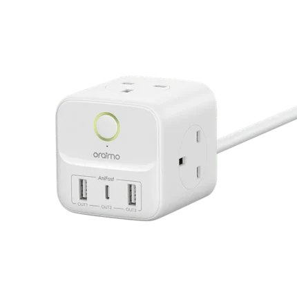 oraimo PowerHub 2 1.5M 6-in-1 Power Cube (OWS-U342)