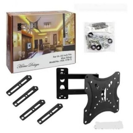 Universal Plasma LCD Movable Tilting Tv Wall Bracket Mount HDL-117B-2 For 14 inch To 55 inch Tvs