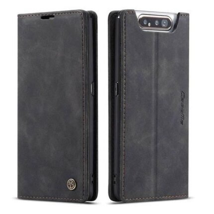 Leather Flip Cover For Samsung Galaxy A80 CaseMe