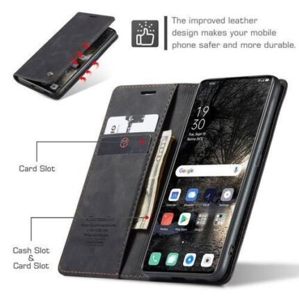 Leather Flip Cover for Infinix Note 30 Vip CaseMe