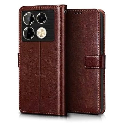 Leather Flip Cover for Infinix Note 40 Pro Plus CaseMe
