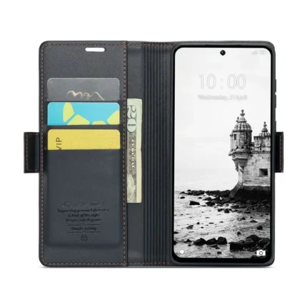 Leather Flip Cover for Redmi 13 CaseMe