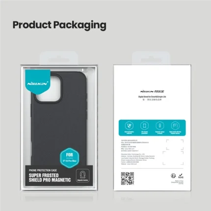 Iphone 16 Pro Max Nillkin Super Frosted Case Color Black