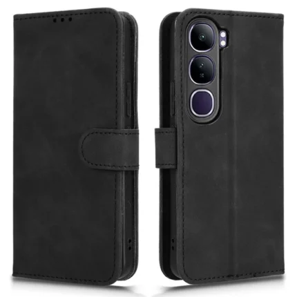 Leather Flip Cover for Vivo V40 Lite CaseMe
