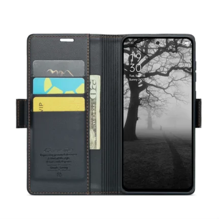 Leather Flip Cover for Oppo Reno 12F CaseMe