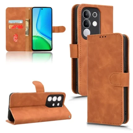 Leather Flip Cover for Vivo Y29 CaseMe