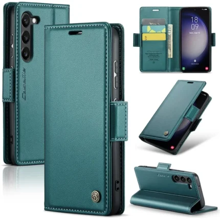 Leather Flip Cover for Samsung Galaxy S23 Plus CaseMe