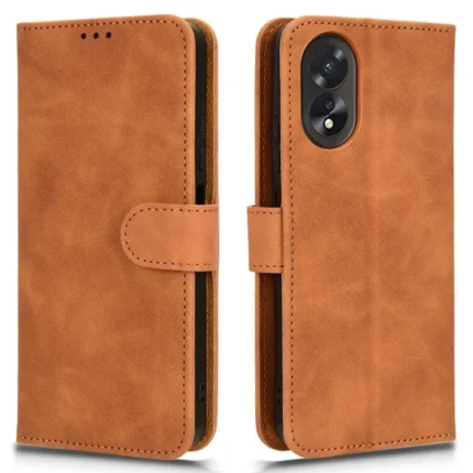 Leather Flip Cover for Oppo A38 CaseMe
