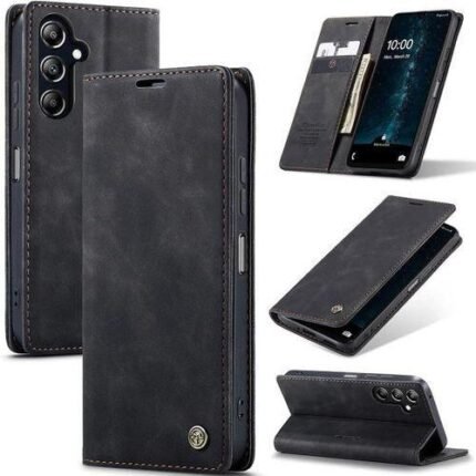 Leather Flip Cover for Samsung A56 CaseMe