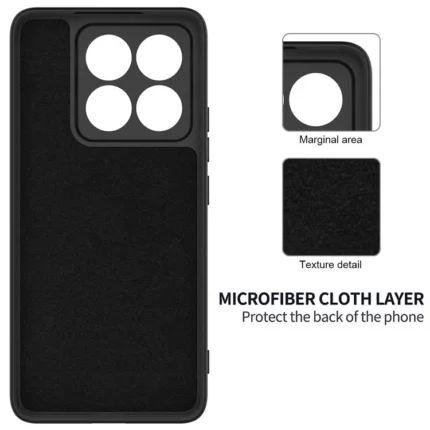 Xiaomi Mi 14T Soft Silicone Back Cover / Case