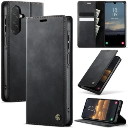 Leather Flip Cover for Samsung Galaxy A26 5G CaseMe