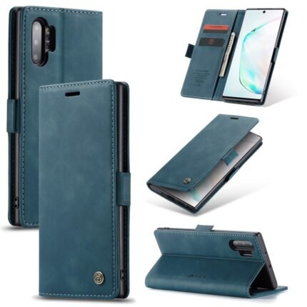 CASEME Flip Cover for Samsung Galaxy Note 10 Plus - Green