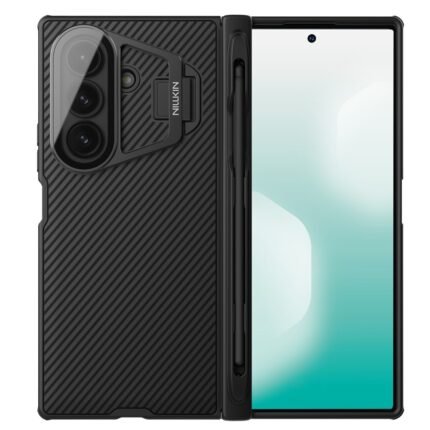 Nillkin Case For Samsung Galaxy Z Fold 7 With Camera Stand - Black