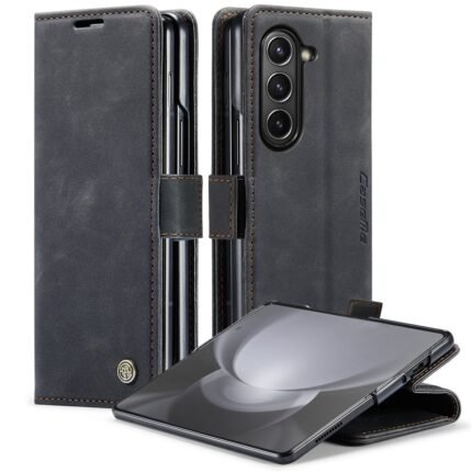 Caseme Flip Cover For Samsung Galaxy Z Fold 5 5G - Black