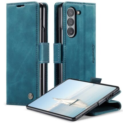 Caseme Flip Cover For Samsung Galaxy Z Fold 6 5G - Blue