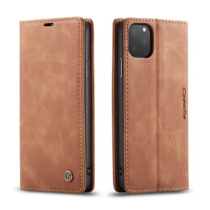 Caseme Flip Cover For Iphone 11 Pro Max - Brown