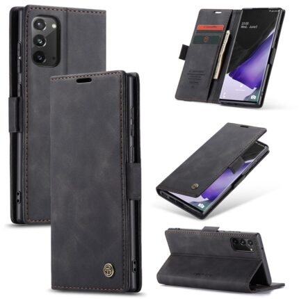 Caseme Flip Cover For Samsung Galaxy Note 10 - Black