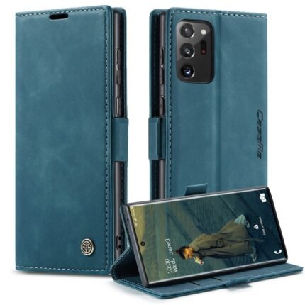 Caseme Flip Cover For Samsung Galaxy Note 20 ultra - Blue