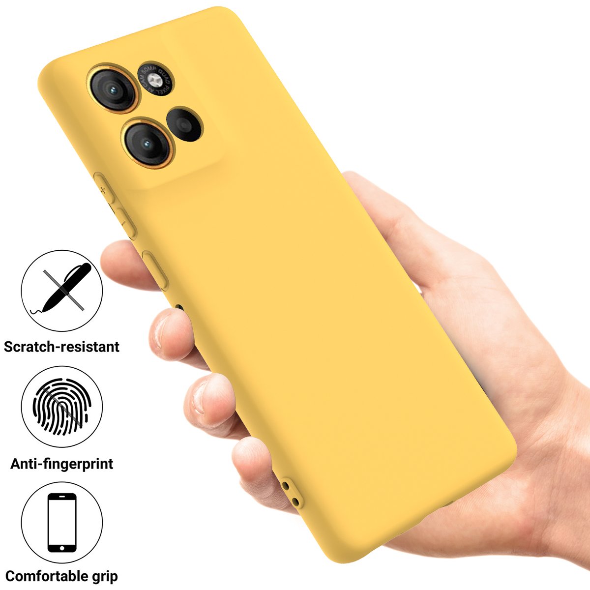 soft silicone moto g56 yellow 01