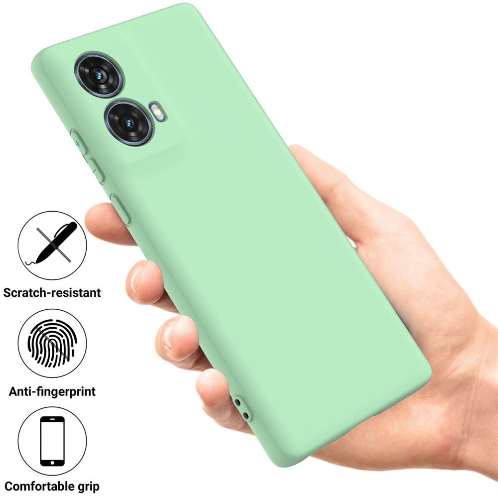 soft silicone moto g85 green 01