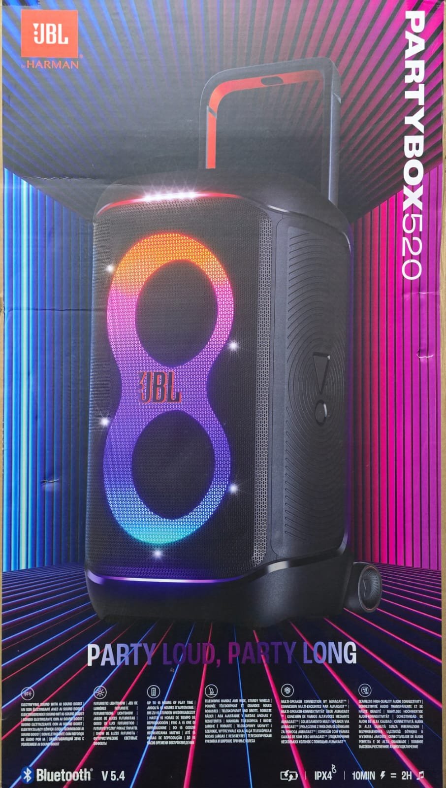 JBL PartyBox 520 – East Africa Warranty in Kenya - YES Gadgets KE IMG
