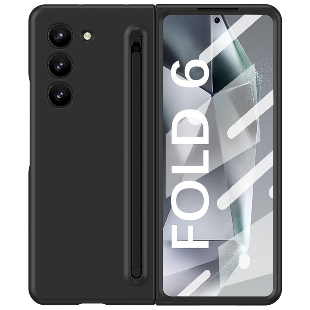 fold 6 flip case with pen black + black 01