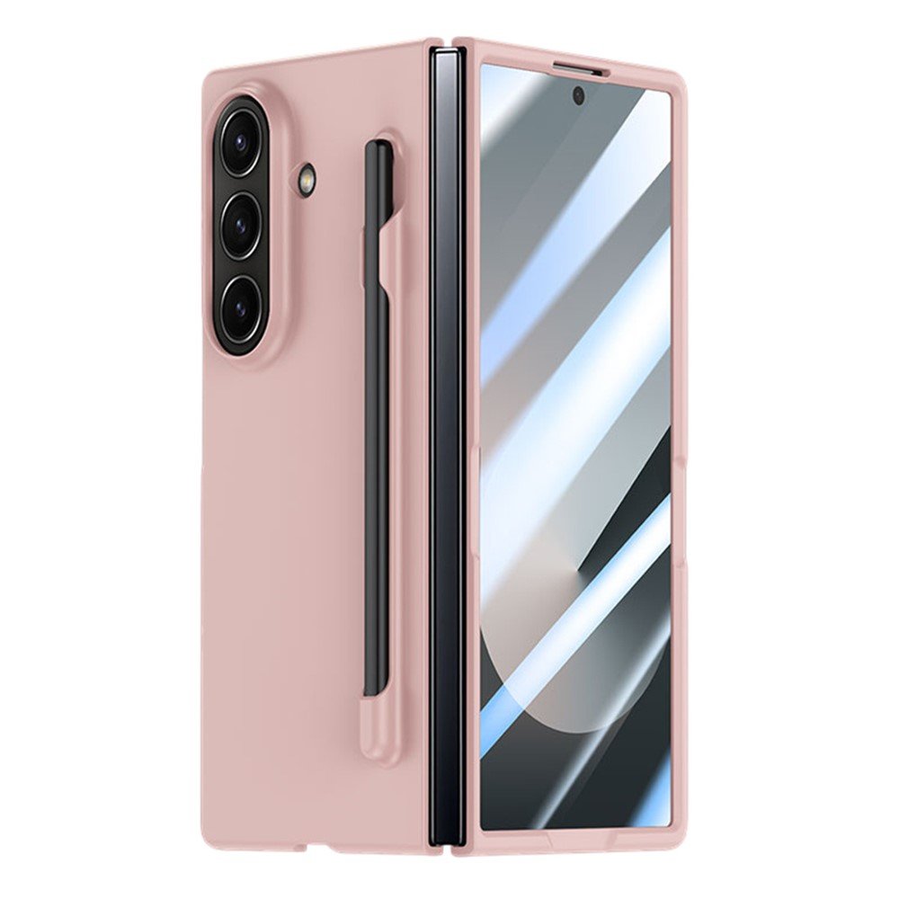 fold 7 flip cover pink 01