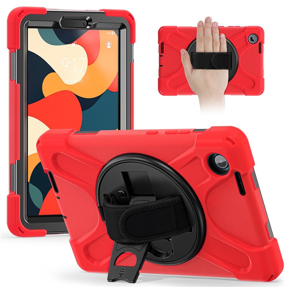 rugged case lenovo tab k9 navy red 01