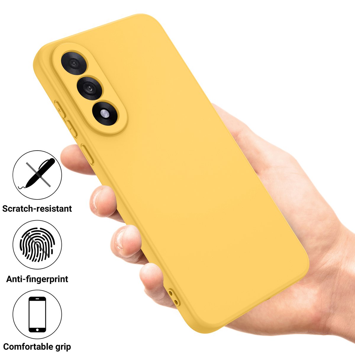 soft silicone oneplus nord 5 yellow 01