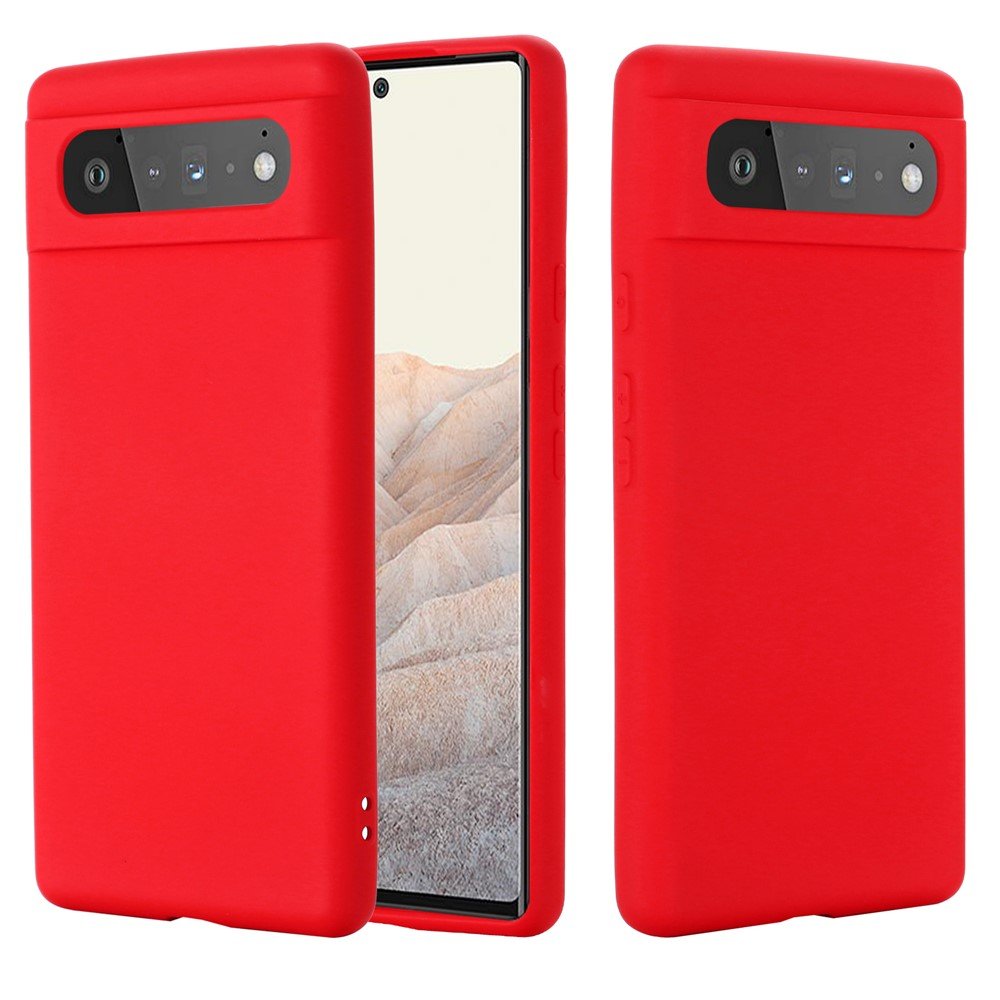 soft silicone pixel 6 red 01