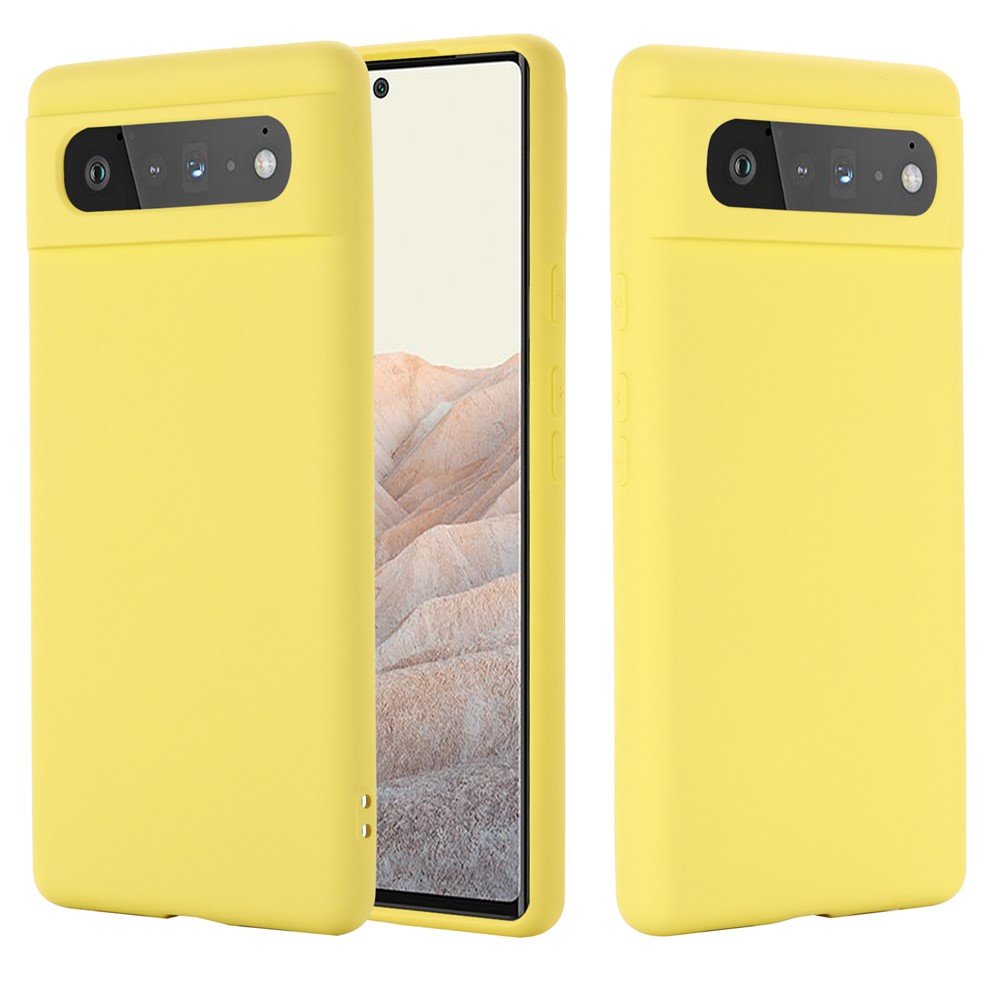 soft silicone pixel 6 yellow 01