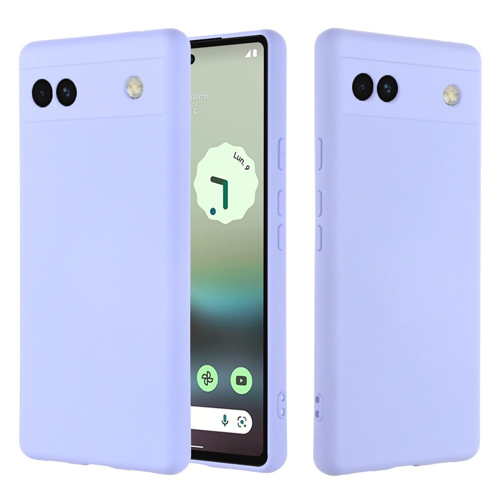 soft silicone pixel 6a purple 01