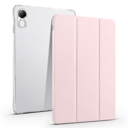 Honor Pad X9 Trifold Stand Tablet Leather Case - Pink
