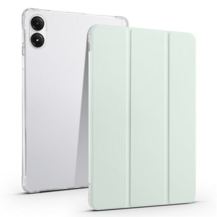 Xiaomi Redmi Pad Pro Case Tri-Fold Stand Leather Tablet Cover - Light Green