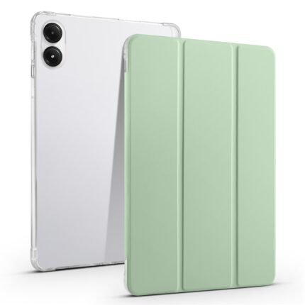 Xiaomi Redmi Pad Pro Case Tri-Fold Stand Leather Tablet Cover Auto Wake / Sleep - Matcha Green