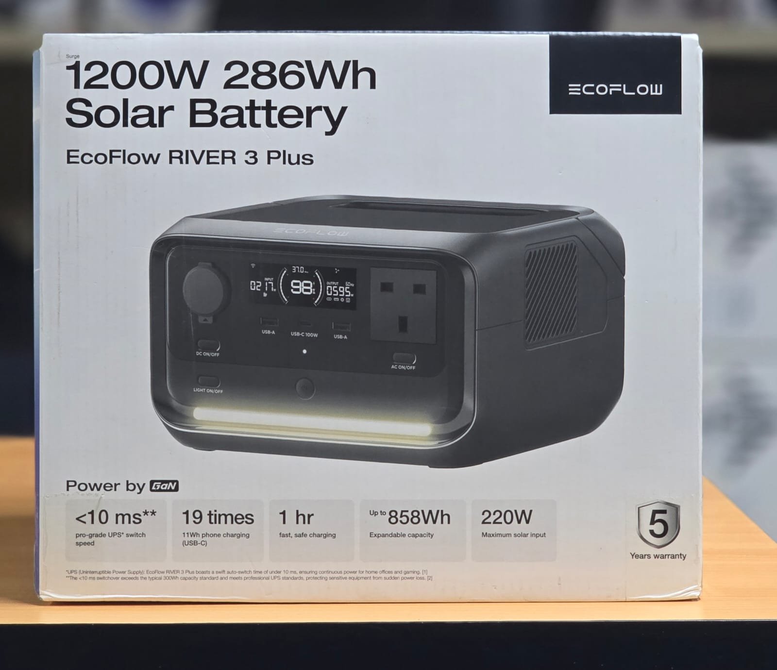Ecoflow River 3 Plus (286Wh 1200W) in Kenya - YES Gadgets KE IMG