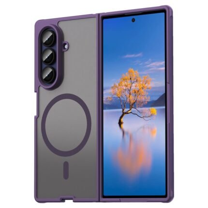 Samsung Galaxy Z Fold 7 5G XUNDD Magnetic Case - Purple