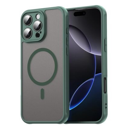 Apple iPhone 16 Pro XNUDD Case Compatible With Magsafe - Green