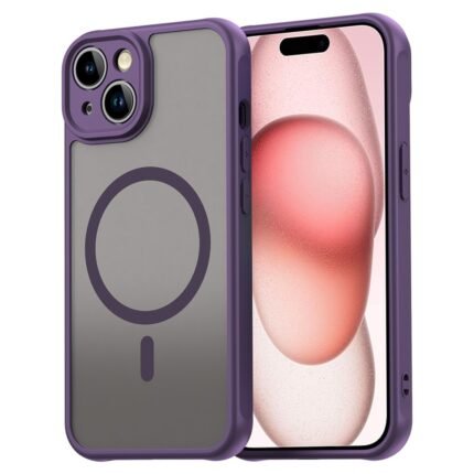 Apple iPhone 15 XUNDD Case Compatible With Magsafe - Purple