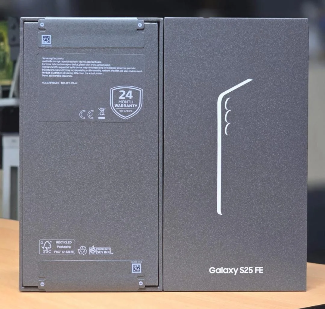 Samsung Galaxy S25 FE 5G 256GB + 8GB Ram Brand New Dubai Warranty in Kenya - YES Gadgets KE IMG