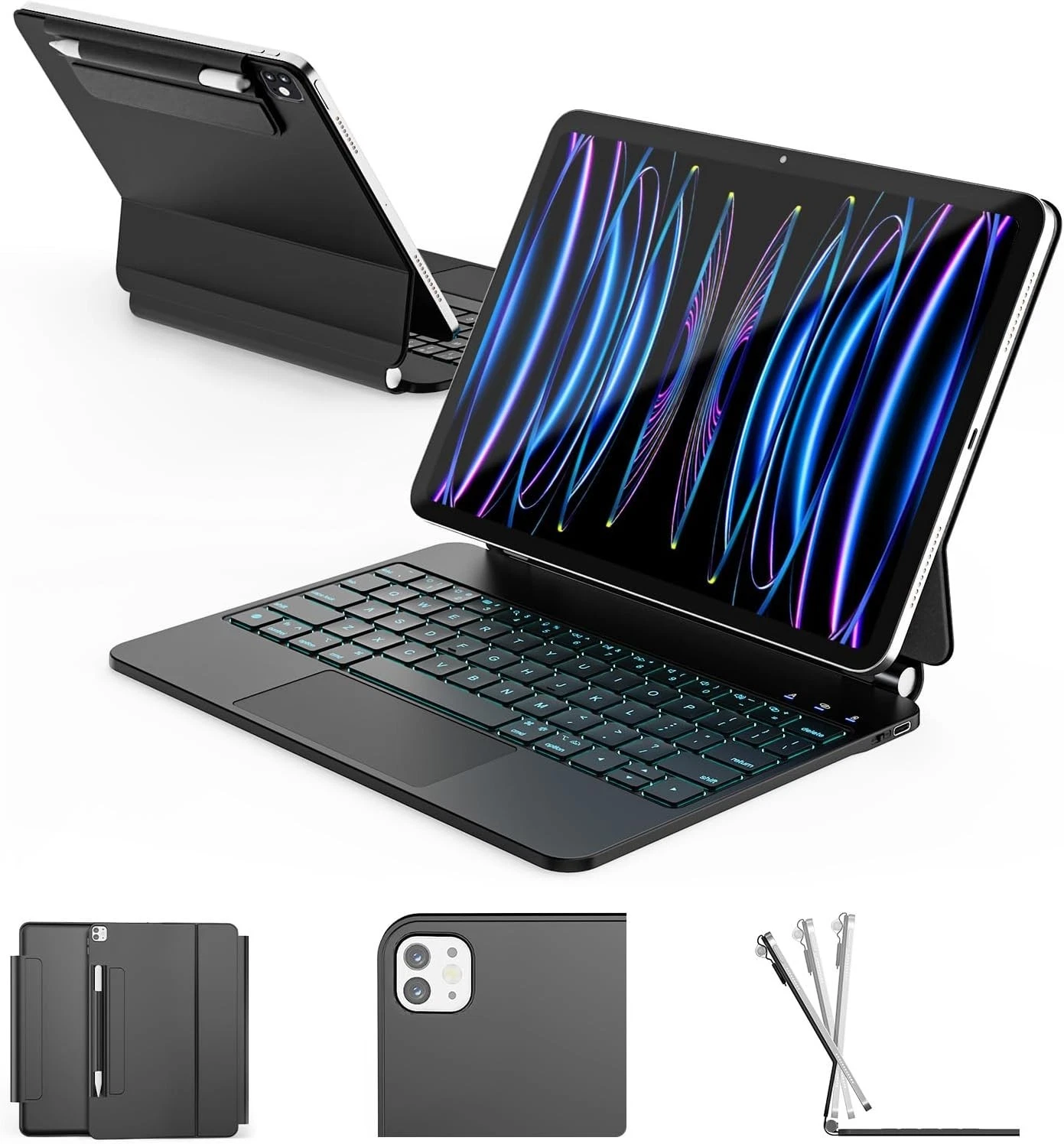 Smart Keyboard for Apple iPad Air 11 (2024) in Kenya - YES Gadgets KE IMG 2