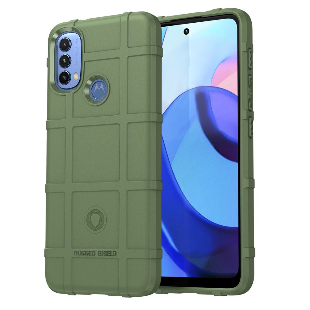 Motorola Moto E20 rugged case green 01