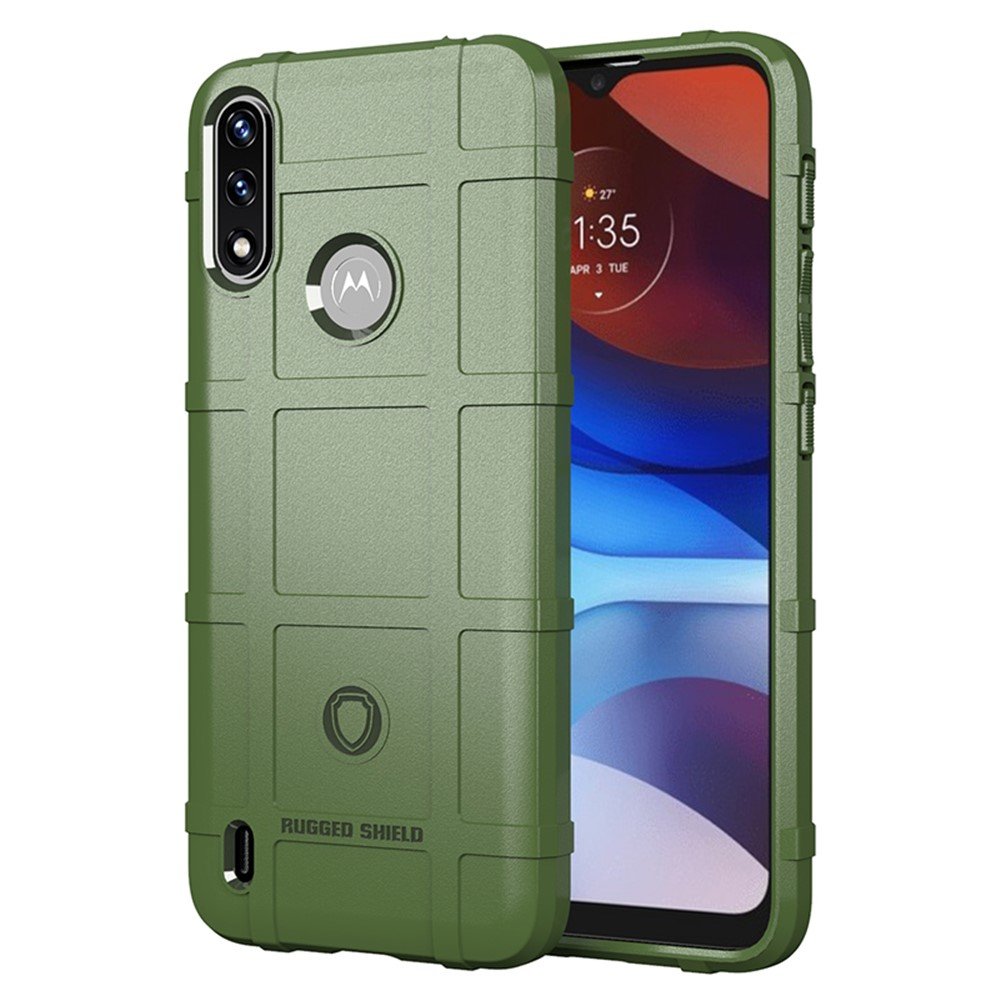 Motorola Moto E7 Power rugged case green 01