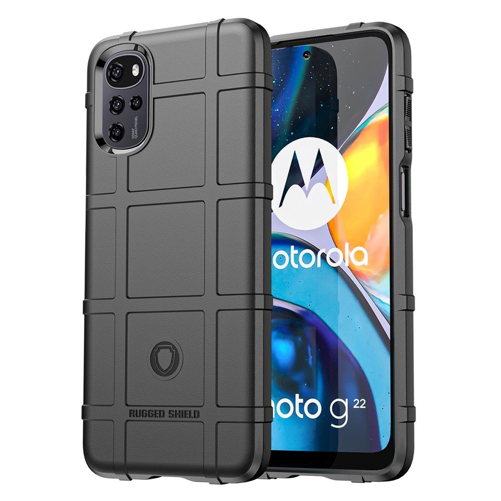 Motorola Moto G22 rugged case black 01