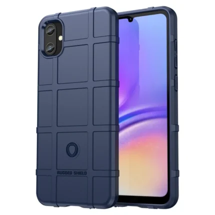 Samsung Galaxy A05 4G Case Rugged Grid Design - Blue