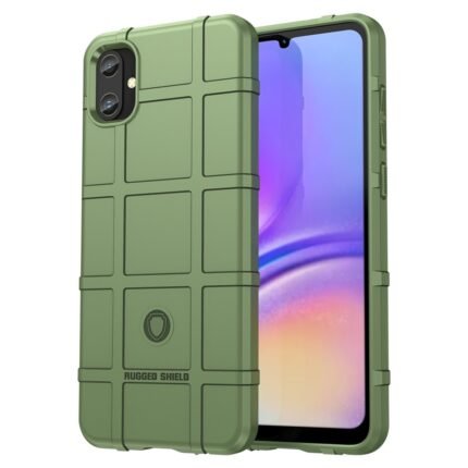 Samsung Galaxy A05 4G Case Rugged Grid Design - Green