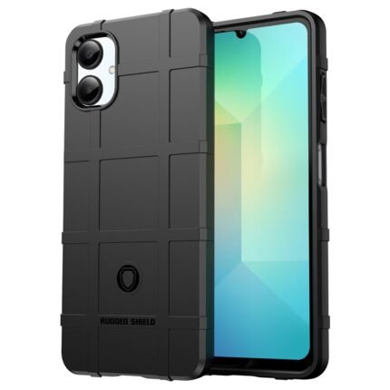 Samsung Galaxy A06 4G Case Rugged Grid Design - Black