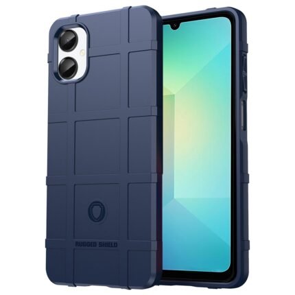 Samsung Galaxy A06 5G Case Rugged Grid Design - Blue