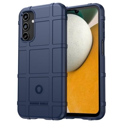 Samsung Galaxy A15 5G Case Rugged Grid Design - Blue